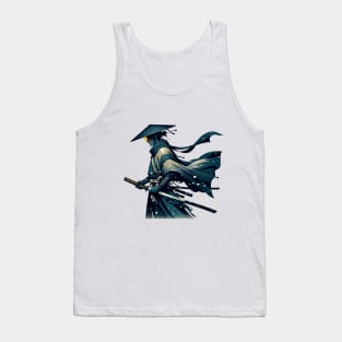 Blue Eye Samurai Vintage Style Tank Top